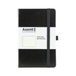 Книга записна Axent Partner, 125×195 мм, 96 аркушів, крапка, чорна (8306-01-A)