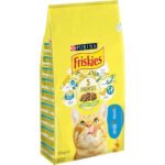 Сухий корм для кішок Purina Friskies зі смаком лосося й овочів 10 кг (5997204515469)