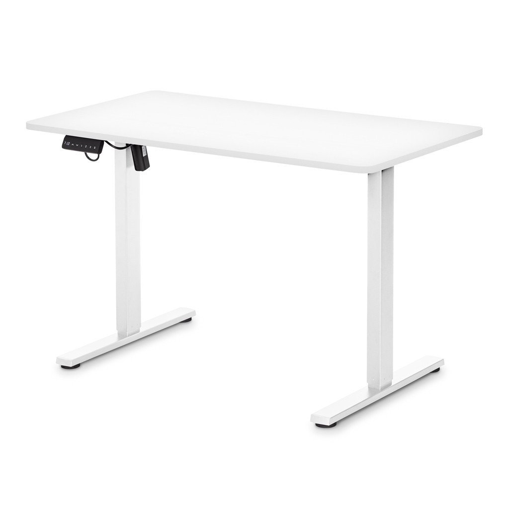Комп’ютерний стіл Mealux PowerDesk Lite White з електрорегулюванням висоти (EVO-201 Lite W/W)
