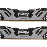 Модуль пам’яті для комп’ютера DDR5 64GB (2x32GB) 6400 MHz Renegade Silver XMP Kingston Fury (ex.HyperX) (KF564C32RSK2-64)