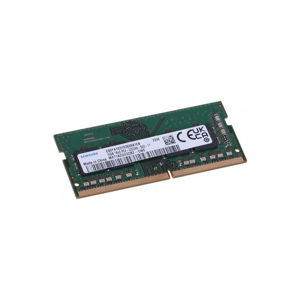 Модуль пам’яті для ноутбука SoDIMM DDR4 16GB 3200 MHz Samsung (M471A2G43CB2-CWE)