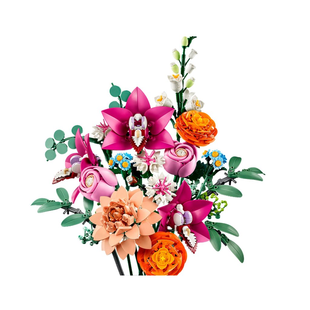 Конструктор LEGO Botanicals Милий рожевий букет квітів (10342)