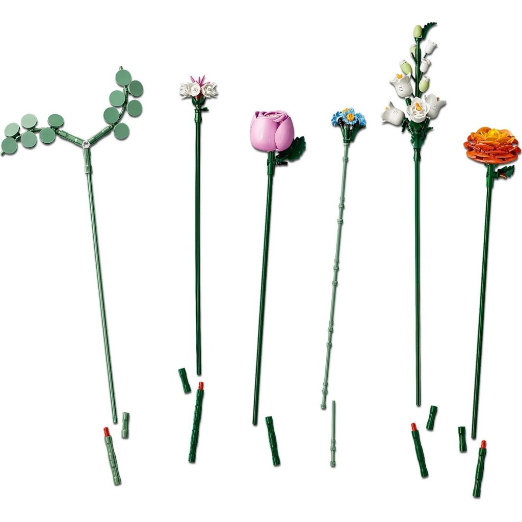 Конструктор LEGO Botanicals Милий рожевий букет квітів (10342)