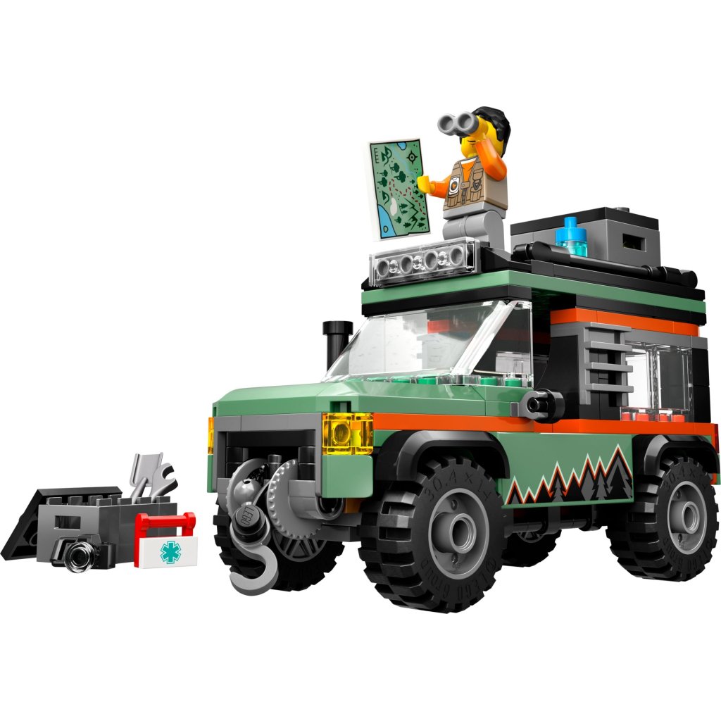 Конструктор LEGO City Позашляхова гірська вантажівка 4×4 (60447)