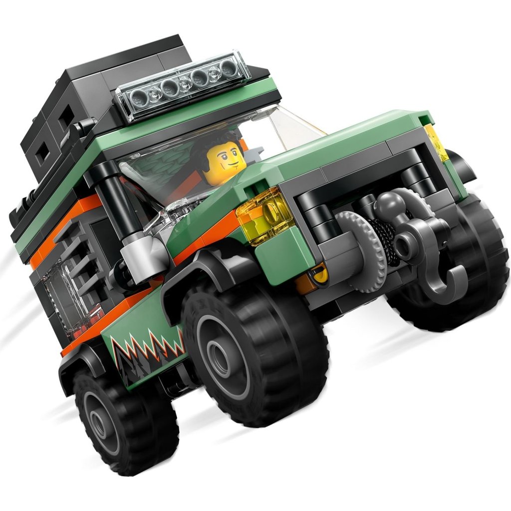 Конструктор LEGO City Позашляхова гірська вантажівка 4×4 (60447)