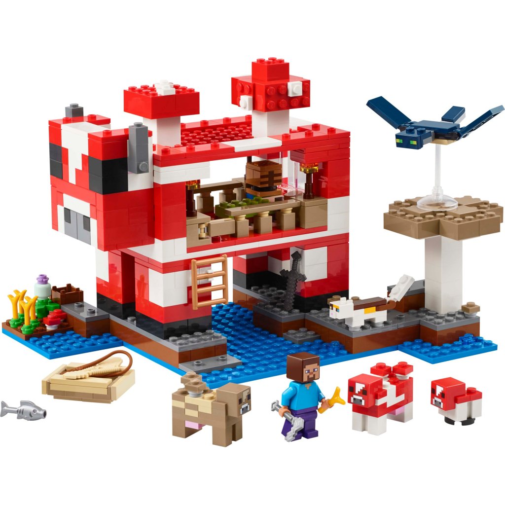 Конструктор LEGO Minecraft Грибний будинок (21270)