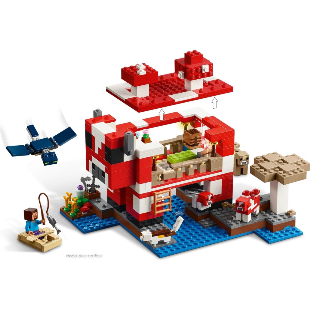 Конструктор LEGO Minecraft Грибний будинок (21270)