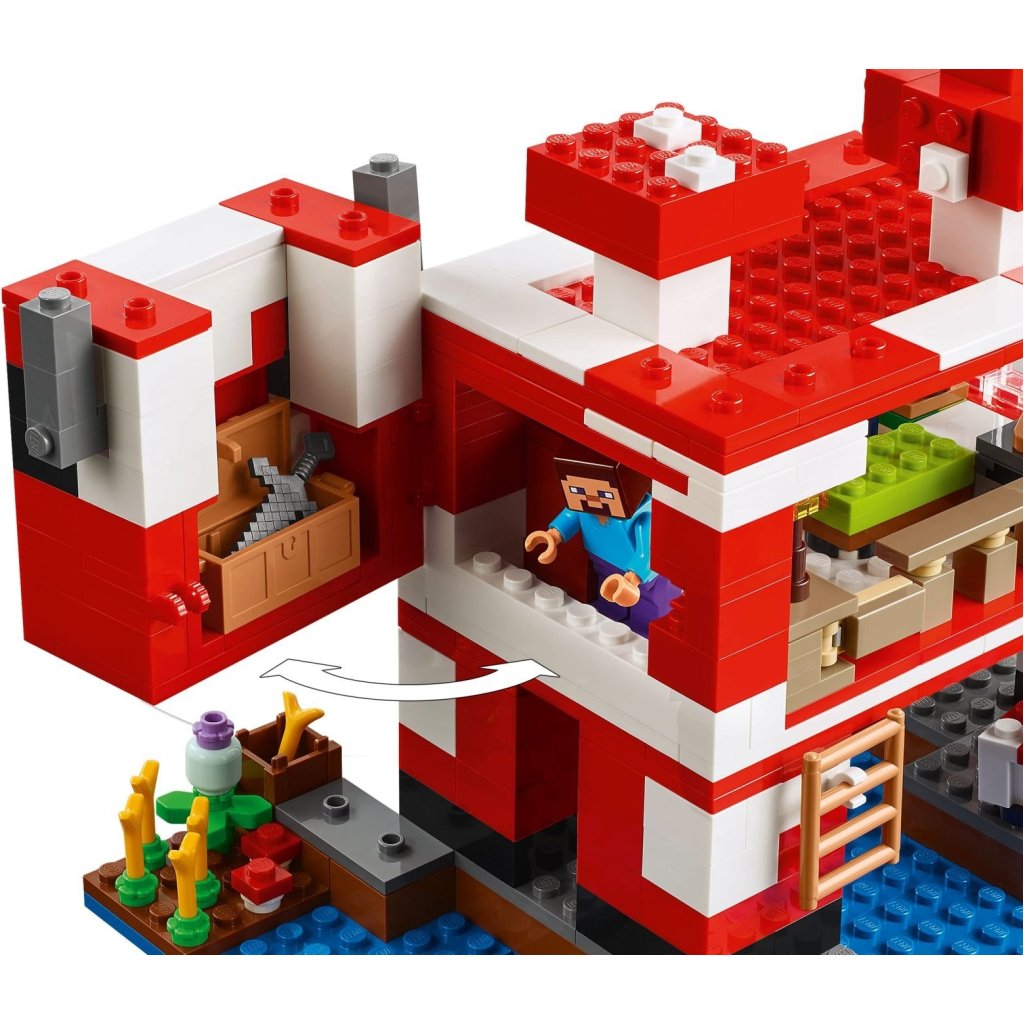 Конструктор LEGO Minecraft Грибний будинок (21270)