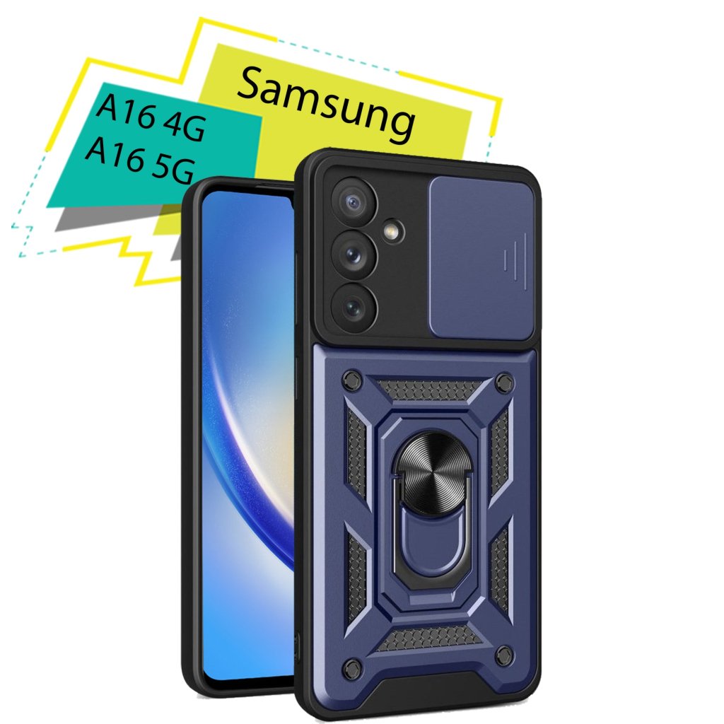 Чохол до мобільного телефона BeCover Military Samsung Galaxy A16 4G SM-A165/A16 5G SM-A166 Blue (713069)