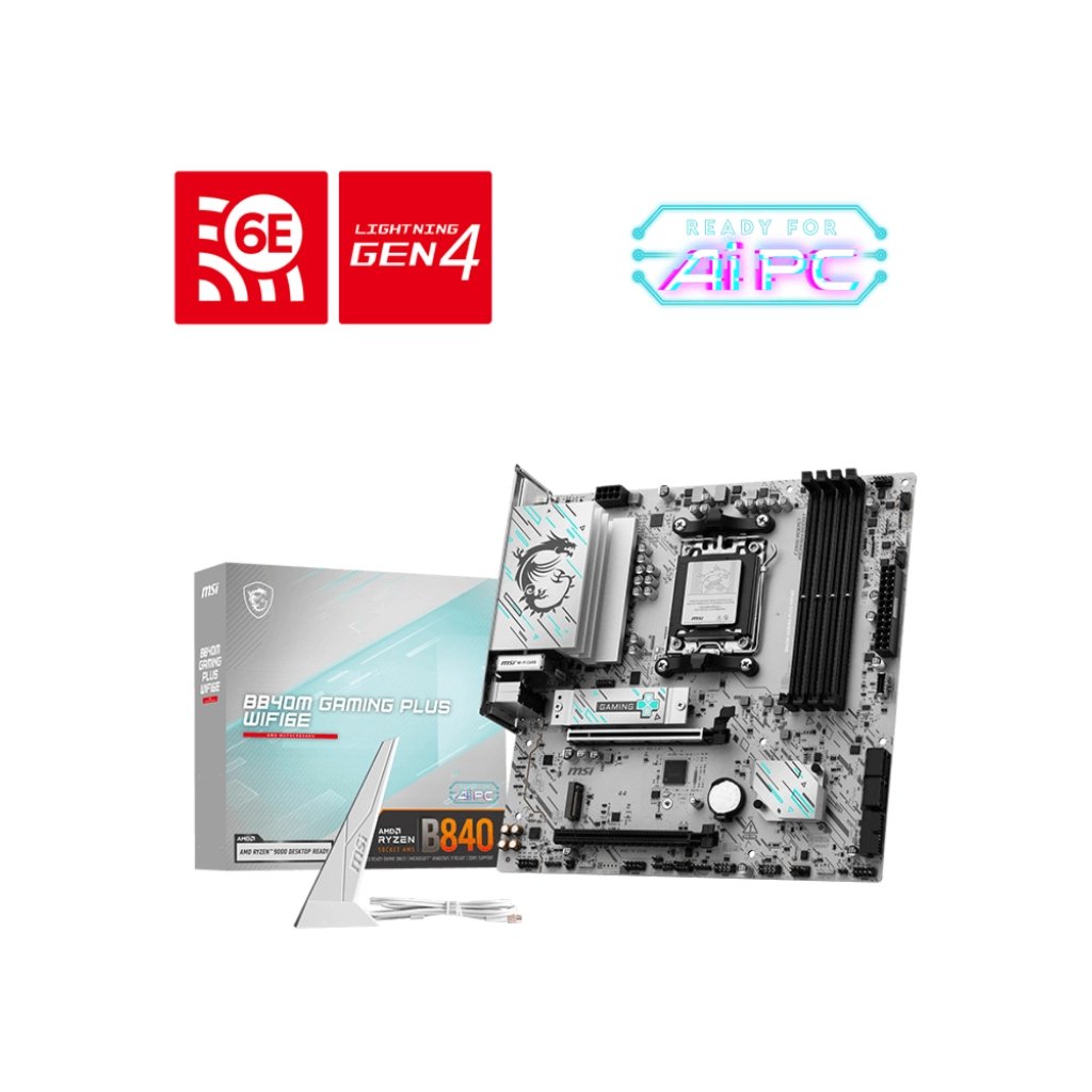 Материнська плата MSI B840M GAMING PLUS WIFI6E