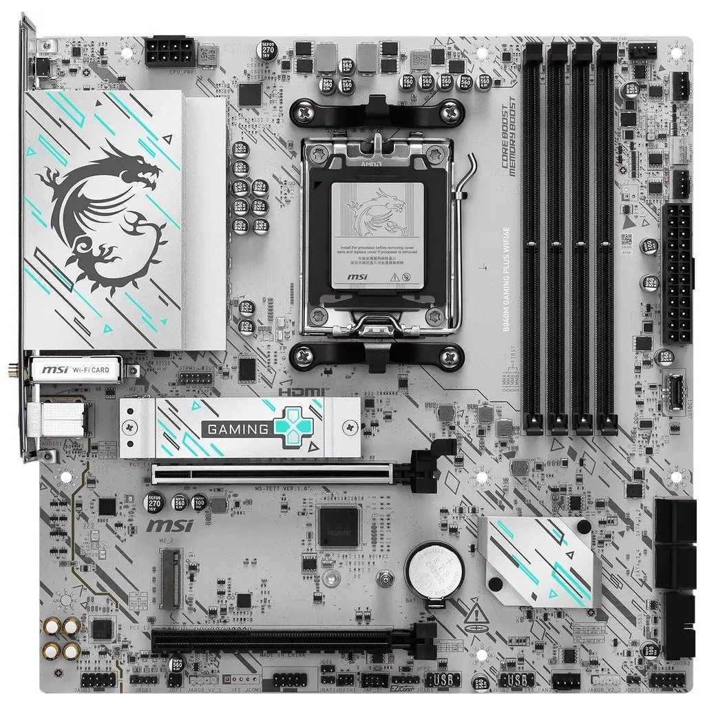 Материнська плата MSI B840M GAMING PLUS WIFI6E