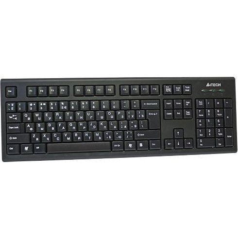 Клавіатура A4Tech KR-85 Black, PS/2, стандартна