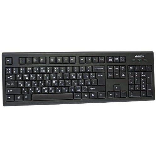 Клавіатура A4Tech KR-85 Black, PS/2, стандартна