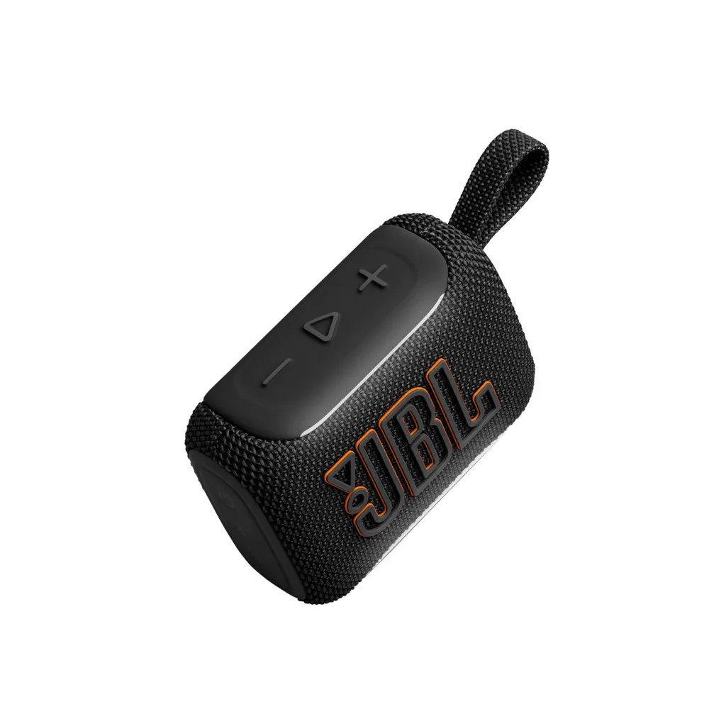 Колонка портативна 1.0 JBL Go 5, Black, 4.8 Bт, Bluetooth, USB Type-C, RGB підсвічування, IP68 водонепроникна, час роботи до 10 год (JBLGO5BLK)