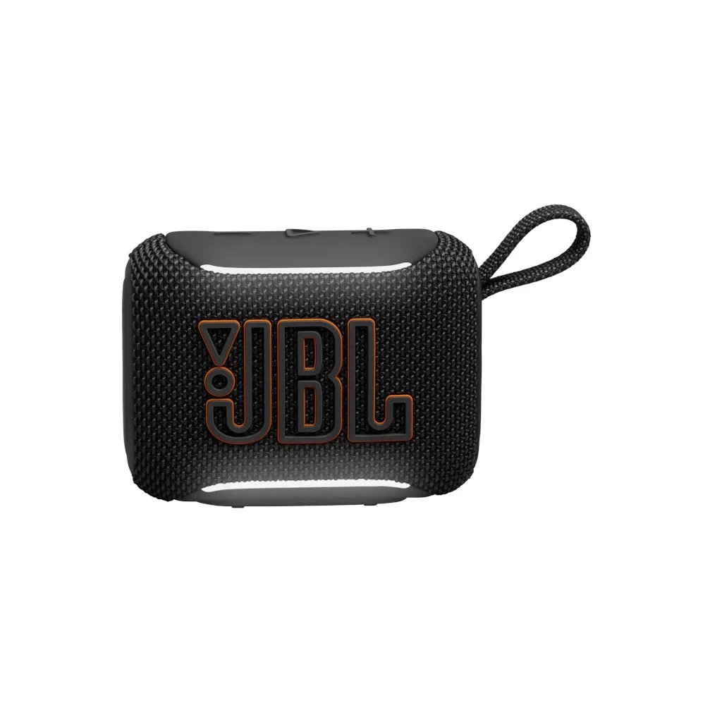 Колонка портативна 1.0 JBL Go 5, Black, 4.8 Bт, Bluetooth, USB Type-C, RGB підсвічування, IP68 водонепроникна, час роботи до 10 год (JBLGO5BLK)